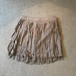 NWOT BB Dakota Fringe Skirt